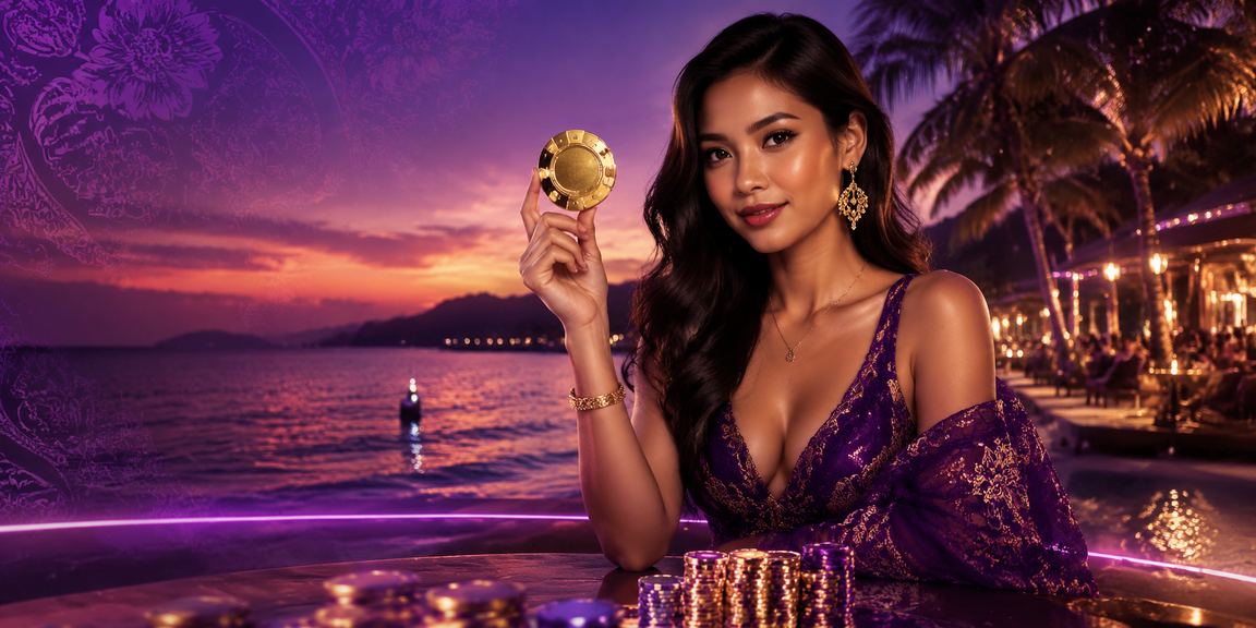 Suasana pantai dengan nuansa VIP dan bonus eksklusif yang menarik bagi pemain setia