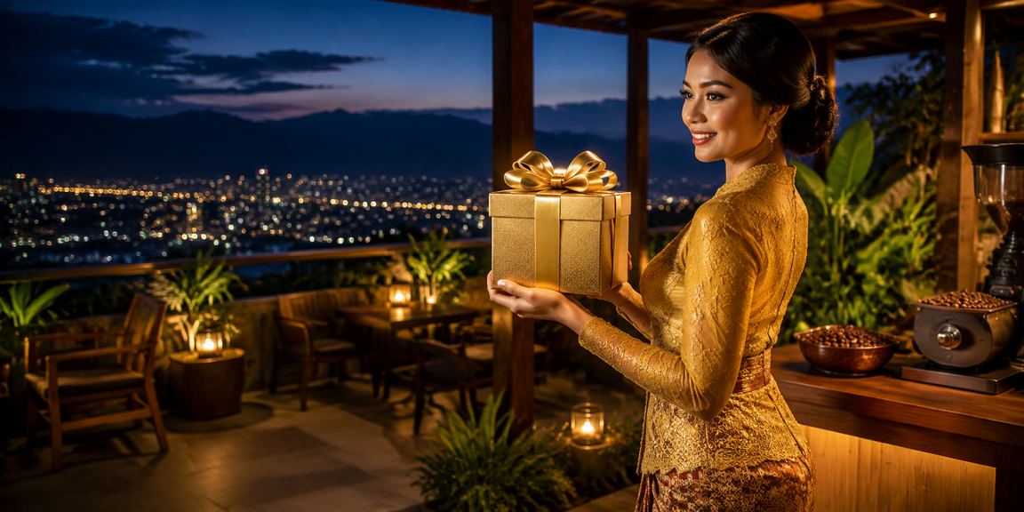 Suasana santai di kedai kopi Vietnam sambil menelusuri platform casino online di perangkat mobile
